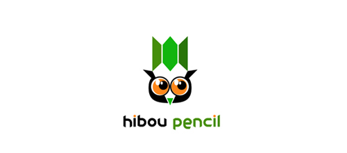 13 thiết kế logo từ bút chì đẹp và lạ