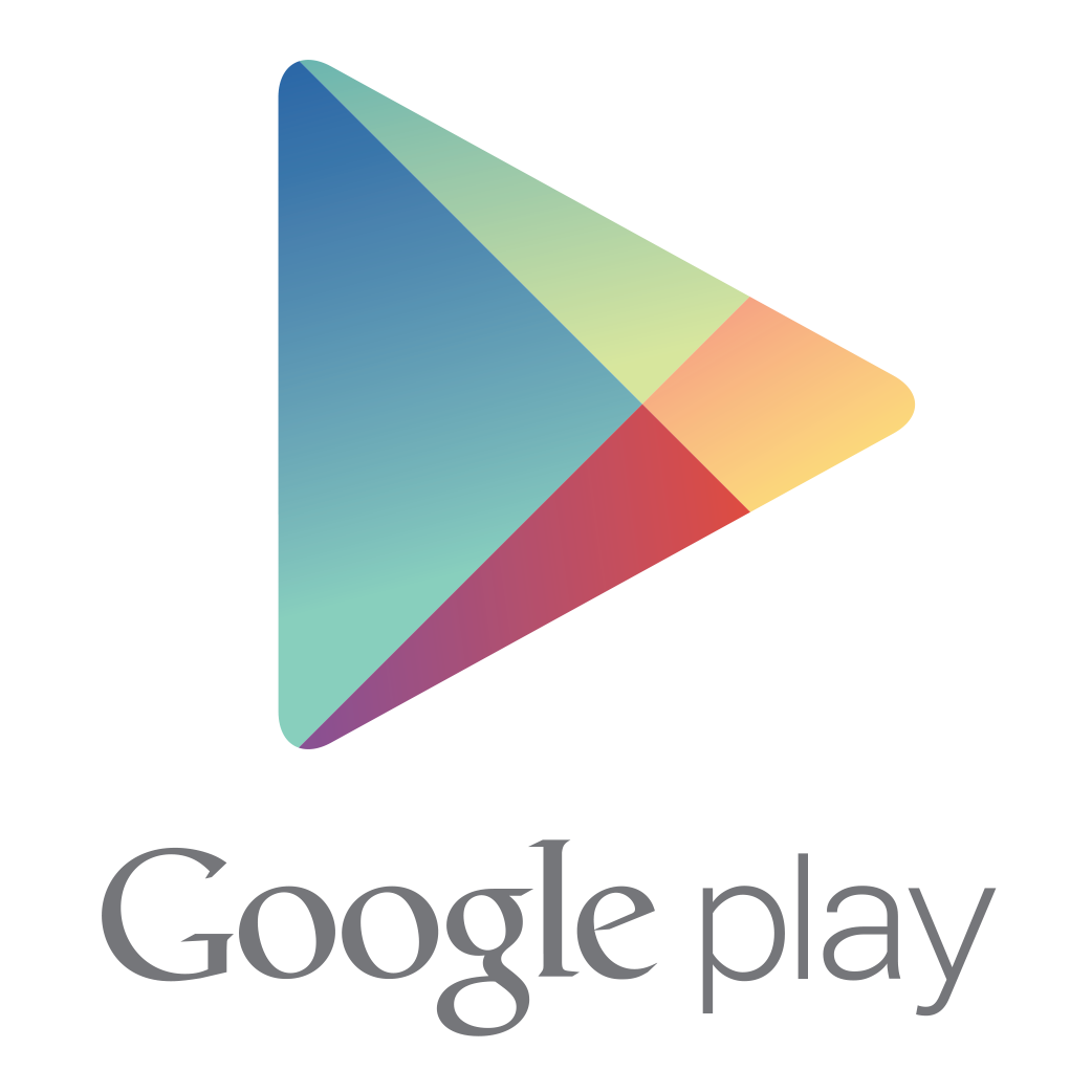 hình tam giác trong thiết kế logo Google Play