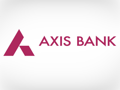 hình tam giác trong thiết kế logo axis bank