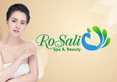 Thiết kế logo thương hiệu Rosali Spa