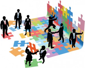 business-people-collaborate-to-28350953-613x489