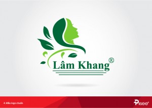 Thiết kế logo thương hiệu mỹ phẩm Lâm Khang