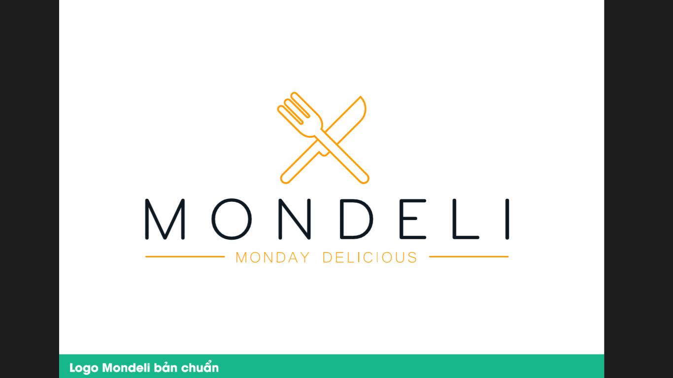 Thiết kế logo nhà hàng đẹp - Mondeli 